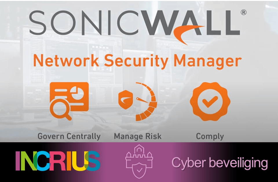 Sonicwall Network Security Manager Bescherm And Beheer Je Hele Netwerk